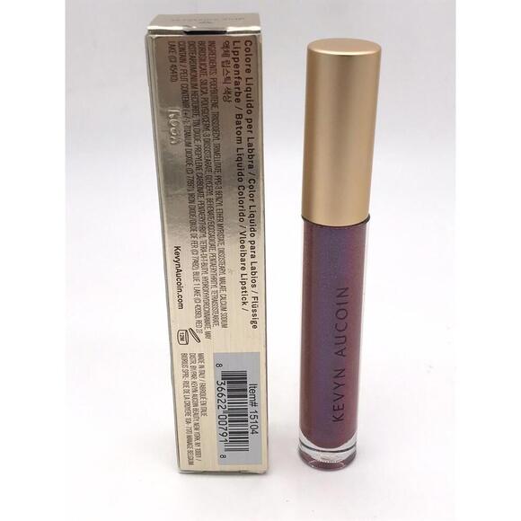 KEVYN AUCOIN The Molten Lip Color Gloss Blue Amethyst 0.14oz Full Size New - Picture 6 of 7